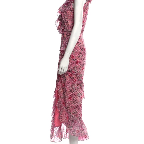 Saloni Silk Long Dress - Picture 2 of 8